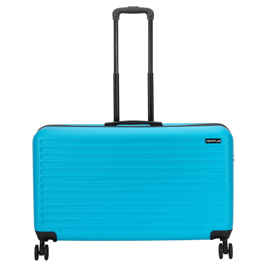 SEMPLIX Nähmaschinentrolley (L/türkis/Hartschale)