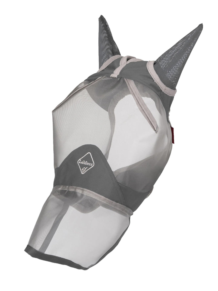 LeMieux Armour Shield Pro Fly Mask Full Fliegenmaske X-Small grau, X-Small grau