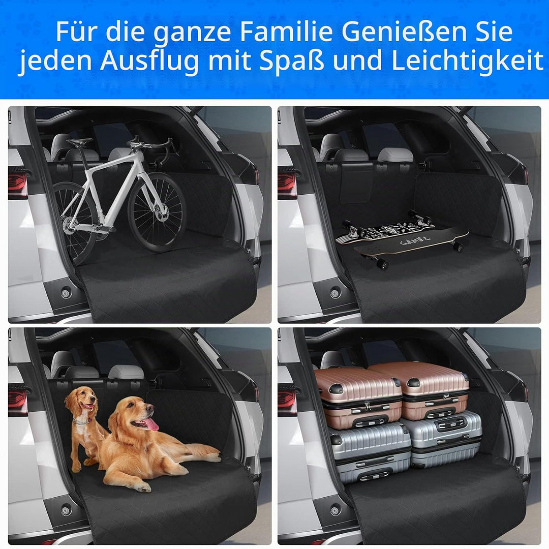 DOBIGER Kofferraumschutz Hund, Kofferraum Schutzmatte Hund Kleinwagen Wasserabweisend, Universal Kof