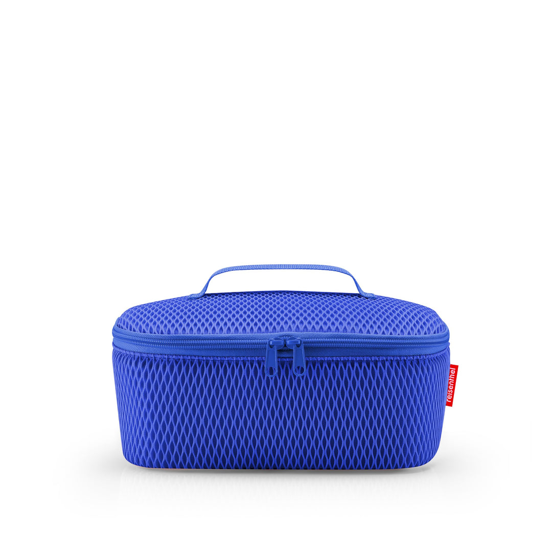reisenthel coolerbag M Pocket mesh royal Blue – Kühltasche mit Obermaterial aus recycelten PET-Flasc