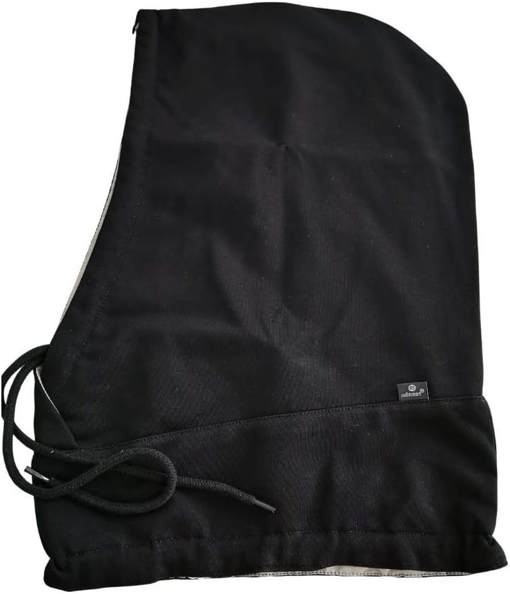 Radia Smart EMF Hood Mütze 5G Blocker RF Abschirmung WiFi Strahlungsschutz Brain Coat Schwarz