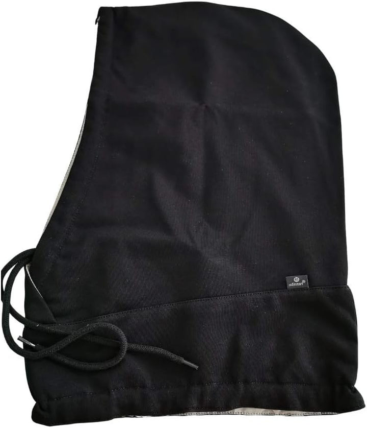 Radia Smart EMF Hood Mütze 5G Blocker RF Abschirmung WiFi Strahlungsschutz Brain Coat Schwarz