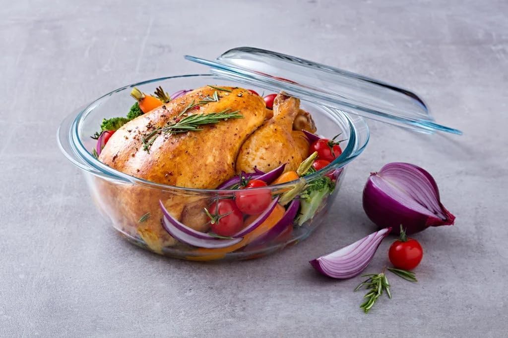 Classic Oven Dish Round with Lid 1.5 liter, 1.5 Liter