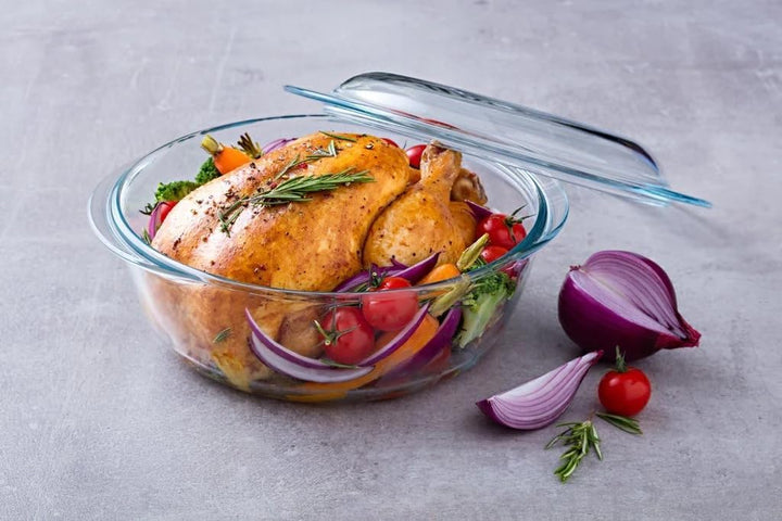 Classic Oven Dish Round with Lid 1.5 liter, 1.5 Liter