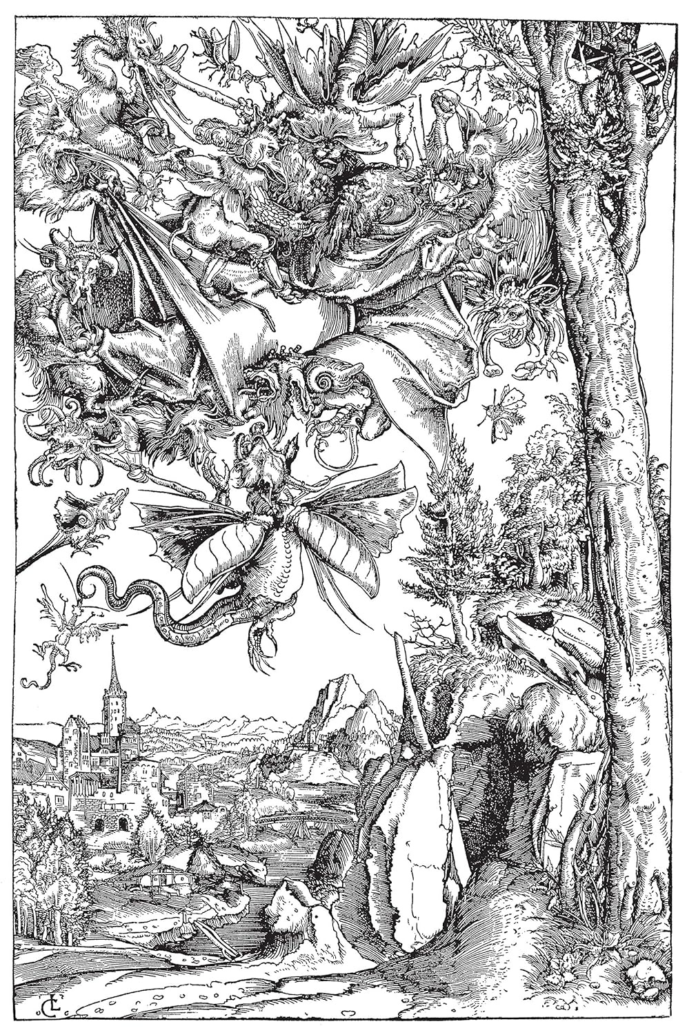 Devils, Demons, and Witchcraft: 244 Illustrations for Artists: 244 Illustrations for Artists and Cra
