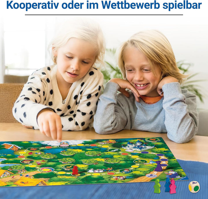 Ravensburger 21372 - Junior Sagaland - Kinderspiel, Junior Edition des Spieleklassikers für 2-4 Spie