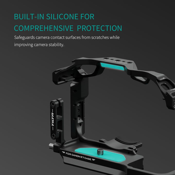 Tilta R7 Käfig, kompletter Kamerakäfig kompatibel mit Canon R7 mit EF-R Mount Adapter Unterstützung