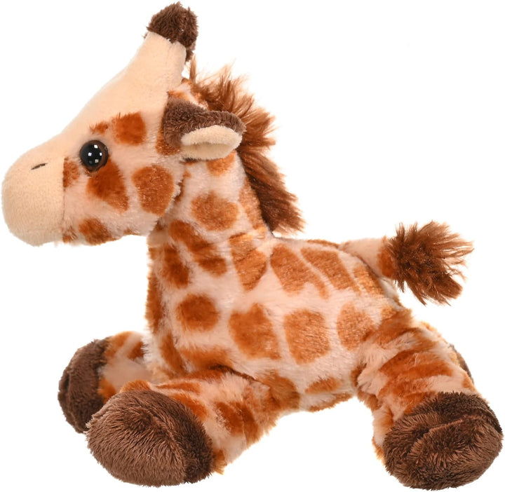 Wild Republic 14885 Hug'ems Plüschtier, Kuscheltier, Giraffe 18cm (Packung mit 2) 18 cm (Packung mit