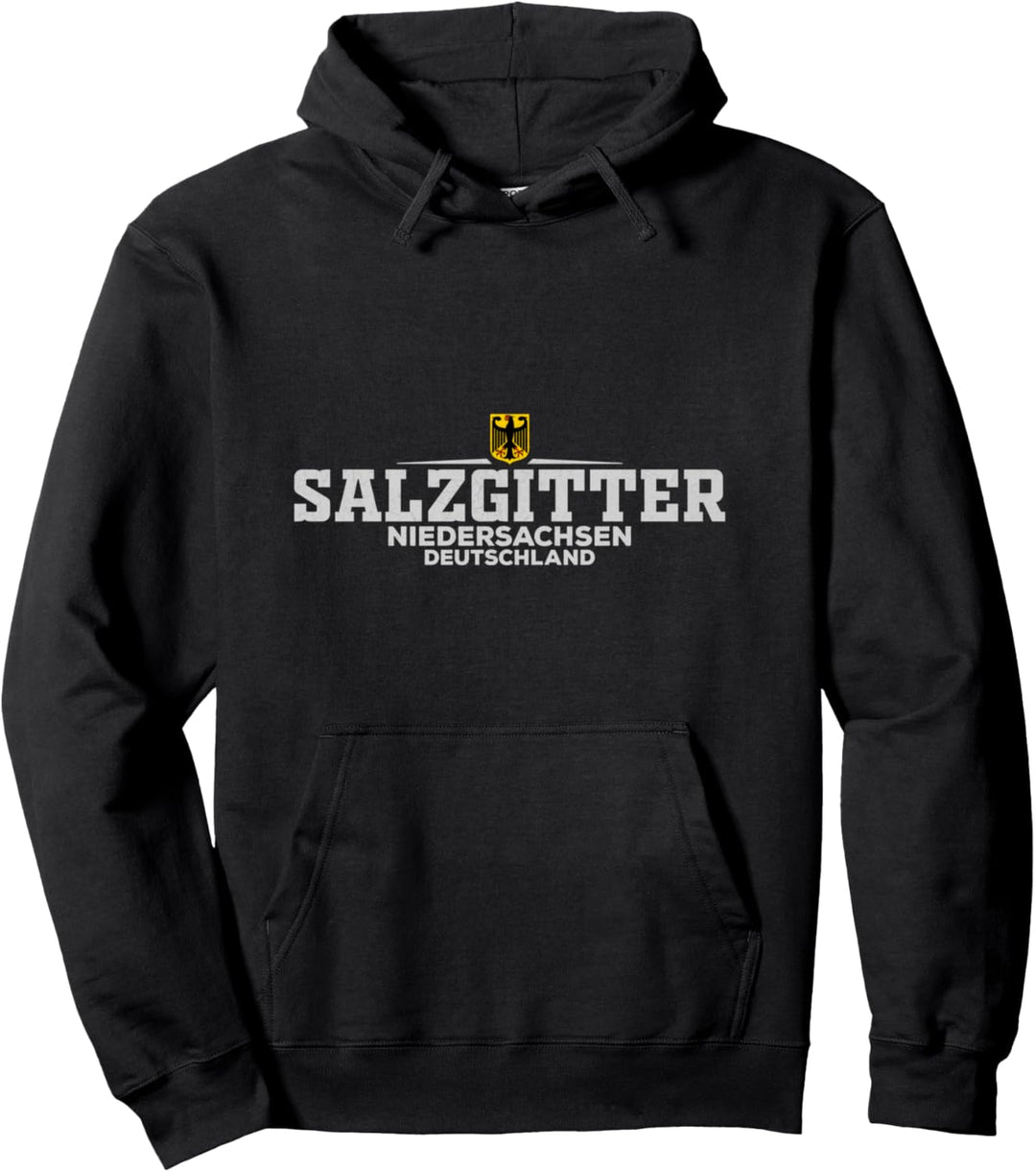 Salzgitter Germany Weinlese Pullover Hoodie