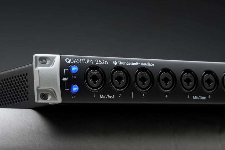 PreSonus Quantum 2626, 26x26, Thunderbolt 3, Geringe Latenz Audio-Interface mit Software-Bundle inkl