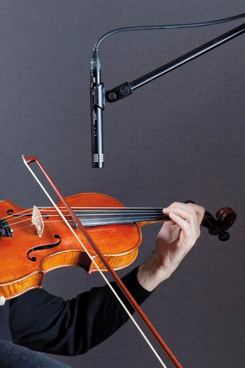 Audio-Technica 2031 Kondensatormikrofon mit Nierencharakteristik Schwarz