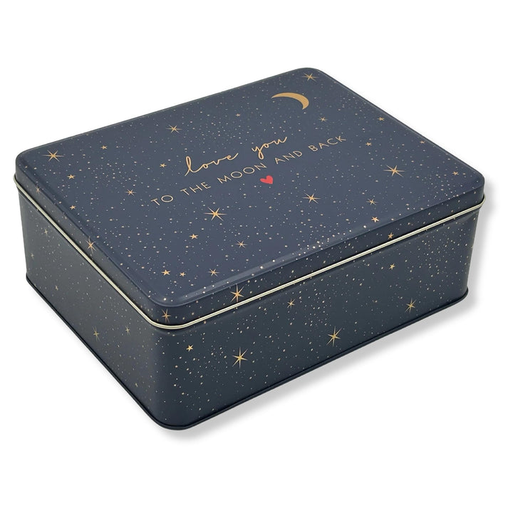 Geschenkdose Design Design Sara Miller - Liebevoll gestaltete rechteckige Vorratsdose - Motiv Love Y