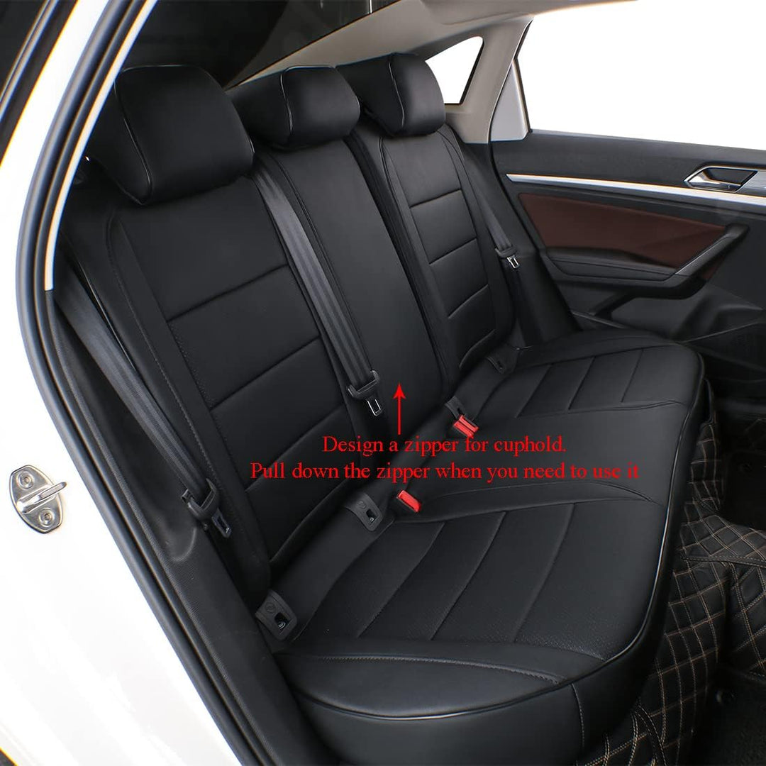Easeadd Custom Sitzbezüge für VW Golf 7 zubehör 2012 2013 2014 2015 2016 2017 2018 2019 GTI,GTD,GTE,