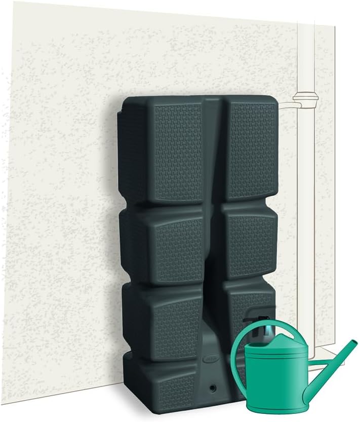 EDA- RECUPERATEUR D EAU 310 litres GRIS Anthracite - 10964