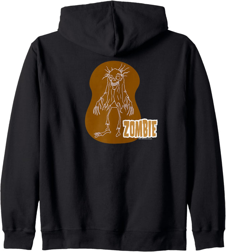 Courage the Cowardly Dog Zombie Kapuzenjacke