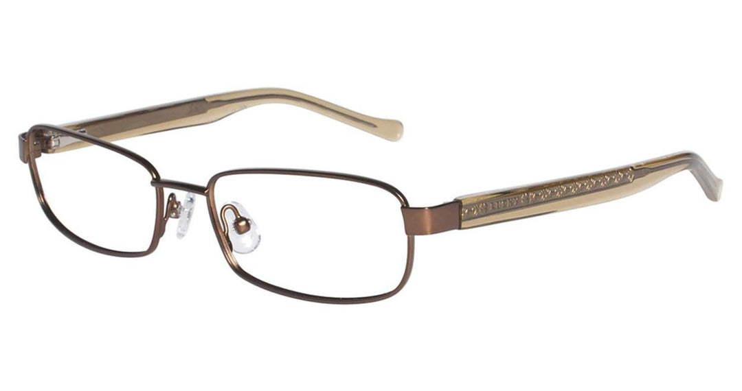 LUCKY BRAND Eyeglasses ZIPPER Brown 50MM