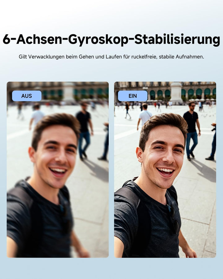 SVBONY SVGo M3 Mini Action Cam 4K Mit Dreieckiger Teleskophalterung, NEU Verbessert mit Ladestation,