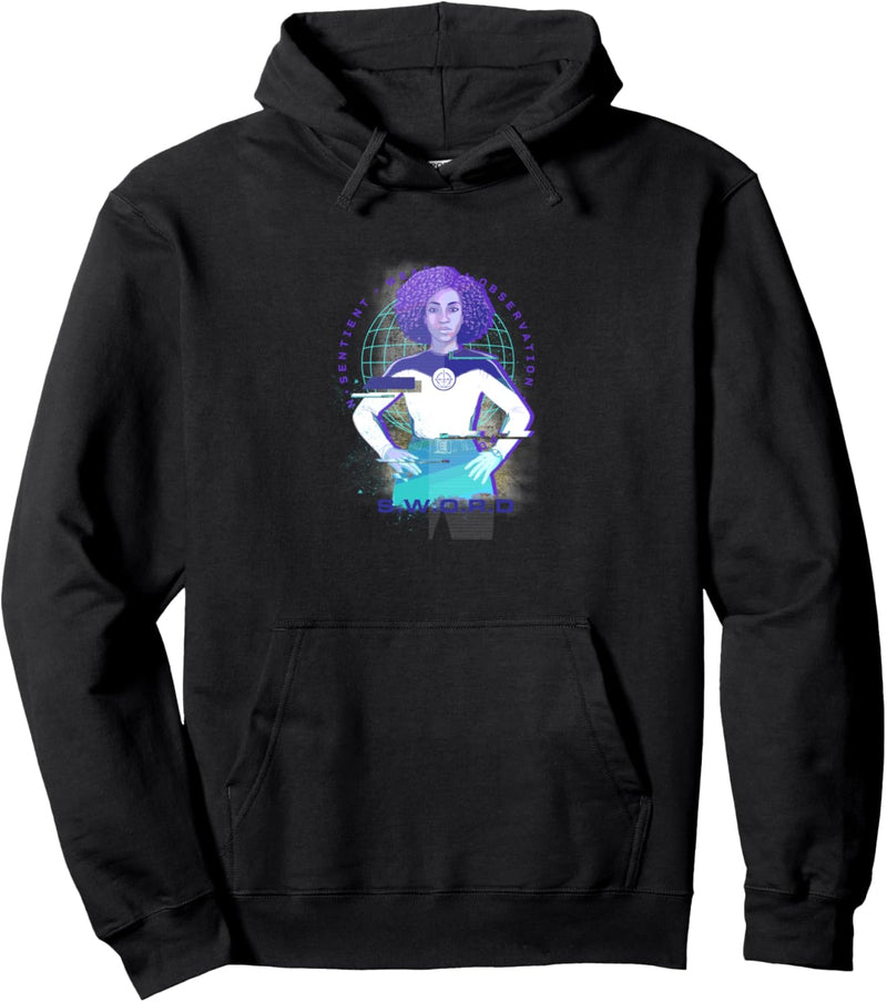 Marvel WandaVision Monica Rambeau Glitch Pullover Hoodie