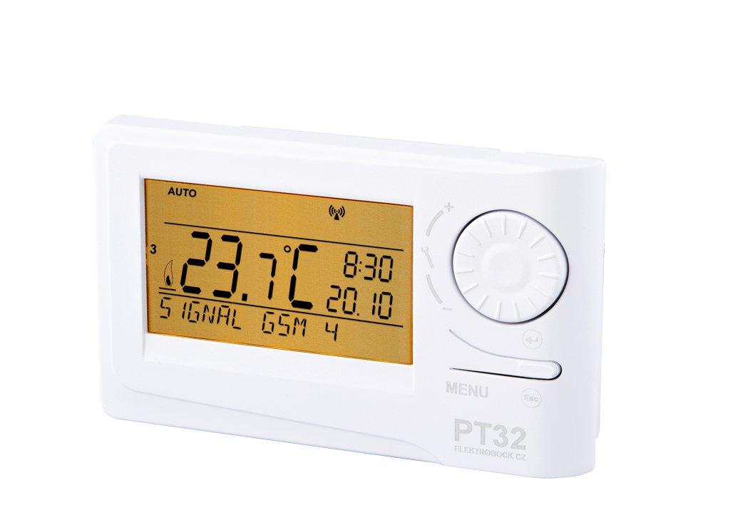 Elektrobock Digitaler Raumthermostat, PT32, 140 x 83 x 28 mm