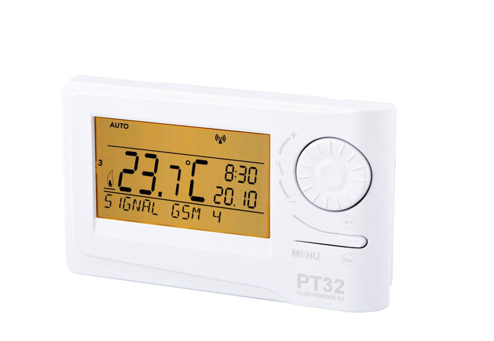 Elektrobock Digitaler Raumthermostat, PT32, 140 x 83 x 28 mm