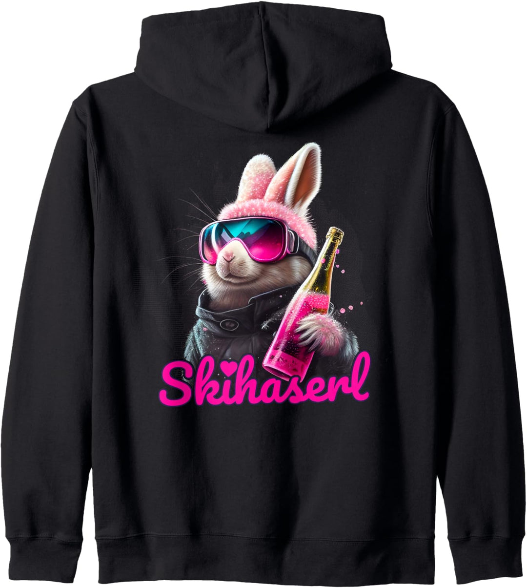 Skifahren Skihaserl | Apres-Ski Kapuzenjacke