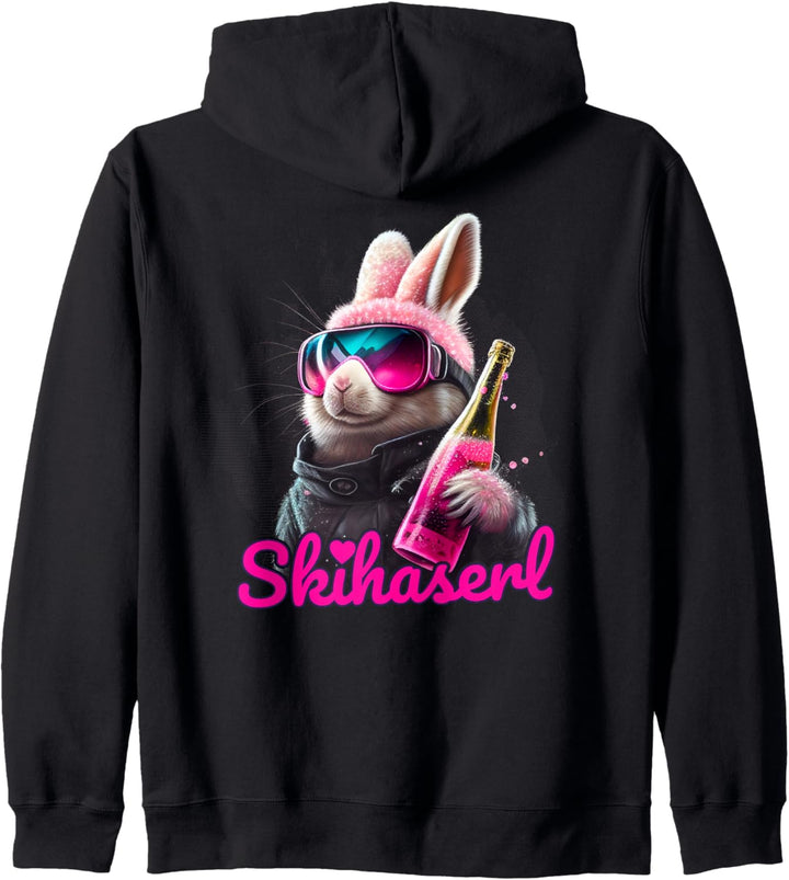 Skifahren Skihaserl | Apres-Ski Kapuzenjacke