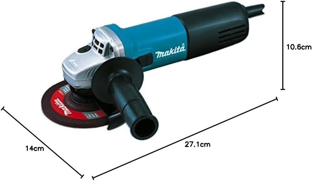 Makita 9558HNRG Winkelschleifer 125 mm, 840 W Basic, Basic