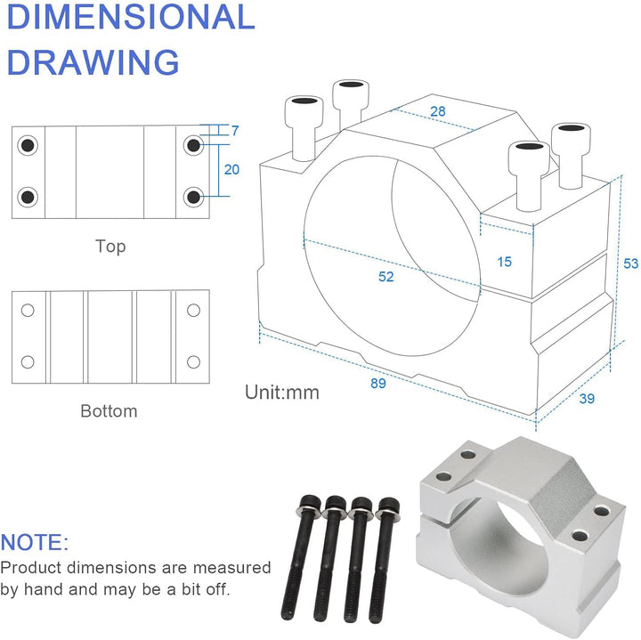 Daedalus CNC Gebürsteter Spindelmotor Set, 500 W, ER16 500W ER16