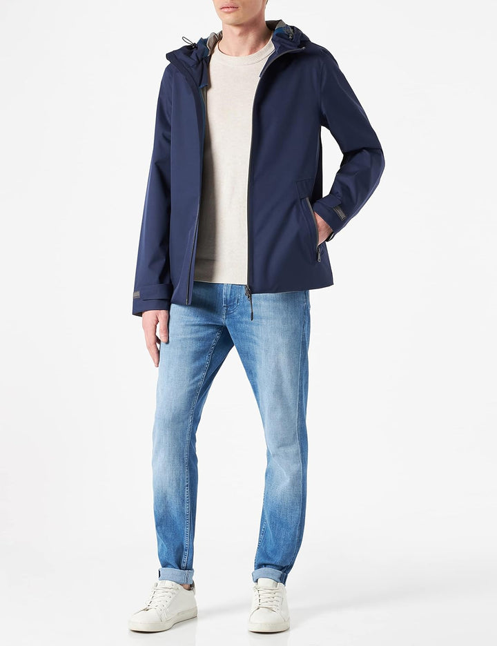 Geox M CALGARY Herren Jacken 48 Peacot Navy, 48 Peacot Navy