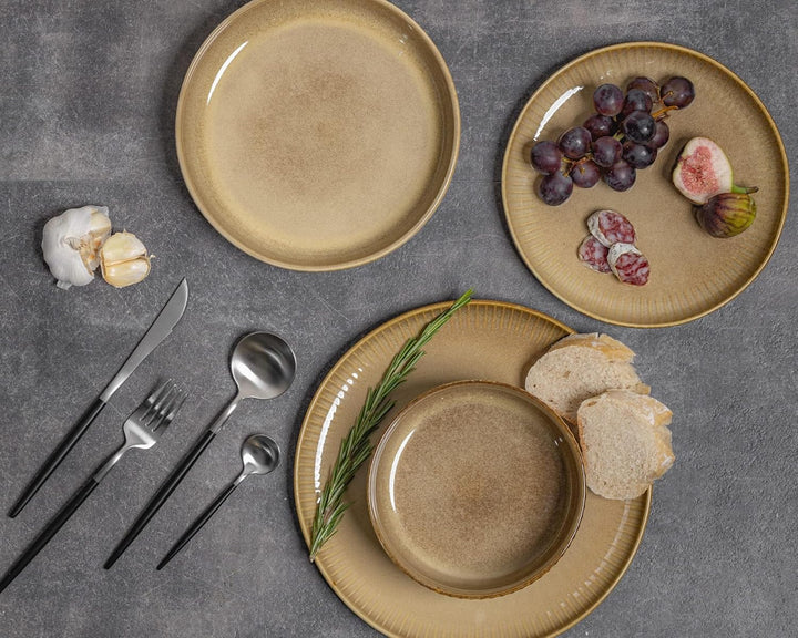 Jay Hill Besteckset Edelstahl Schwarz 24-teilig