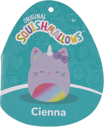 Squishmallows SQCR05414 - Cienna das Caticorn 30 cm, offizielles Jazwares Plüsch, superweiches Kusch