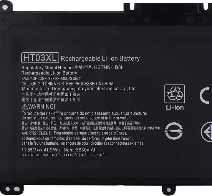 Swark Laptop Akku HT03XL Replacement Komplett with Pavilion 14-CE 14-CF 14-CK 14-cm 14Q-CS 14Q-CY 14