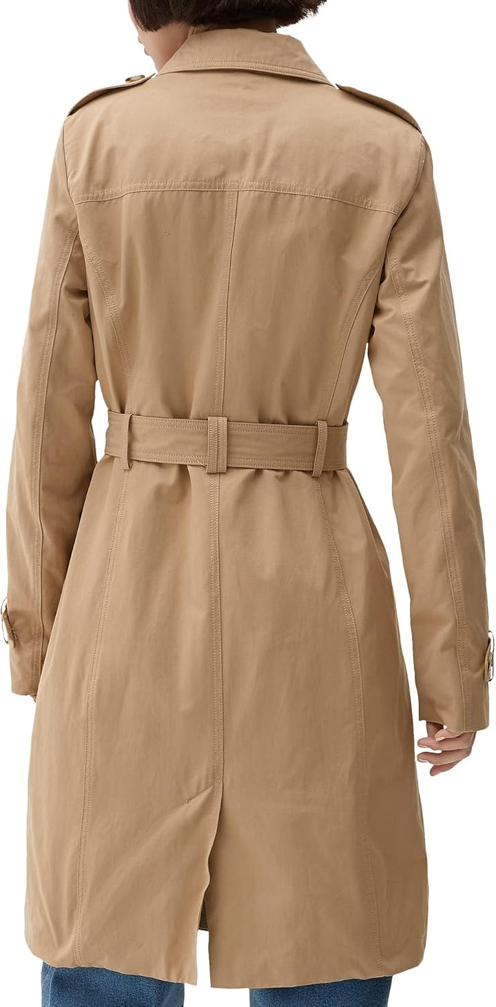s.Oliver Damen Trenchcoat 40 Brown, 40 Brown