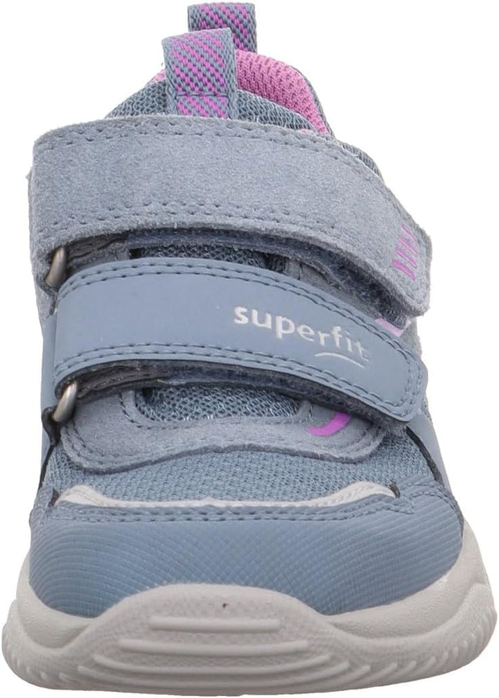 Superfit Mädchen Storm Sneaker 26 EU Blau Lila 8020, 26 EU Blau Lila 8020