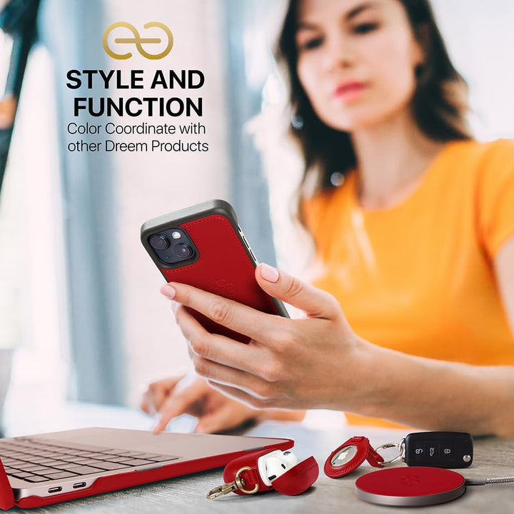 Dreem Fibonacci iPhone 14 Plus Brieftaschen-Etui / 2-in-1 stossfestes Etui und abnehmbares Folio aus