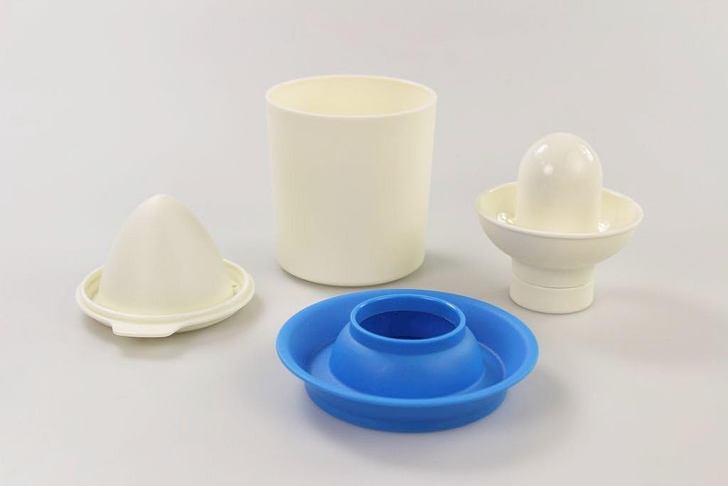 TUPPERWARE Chini Party Knödelzubereiter weiss/blau Knödelei Knödel