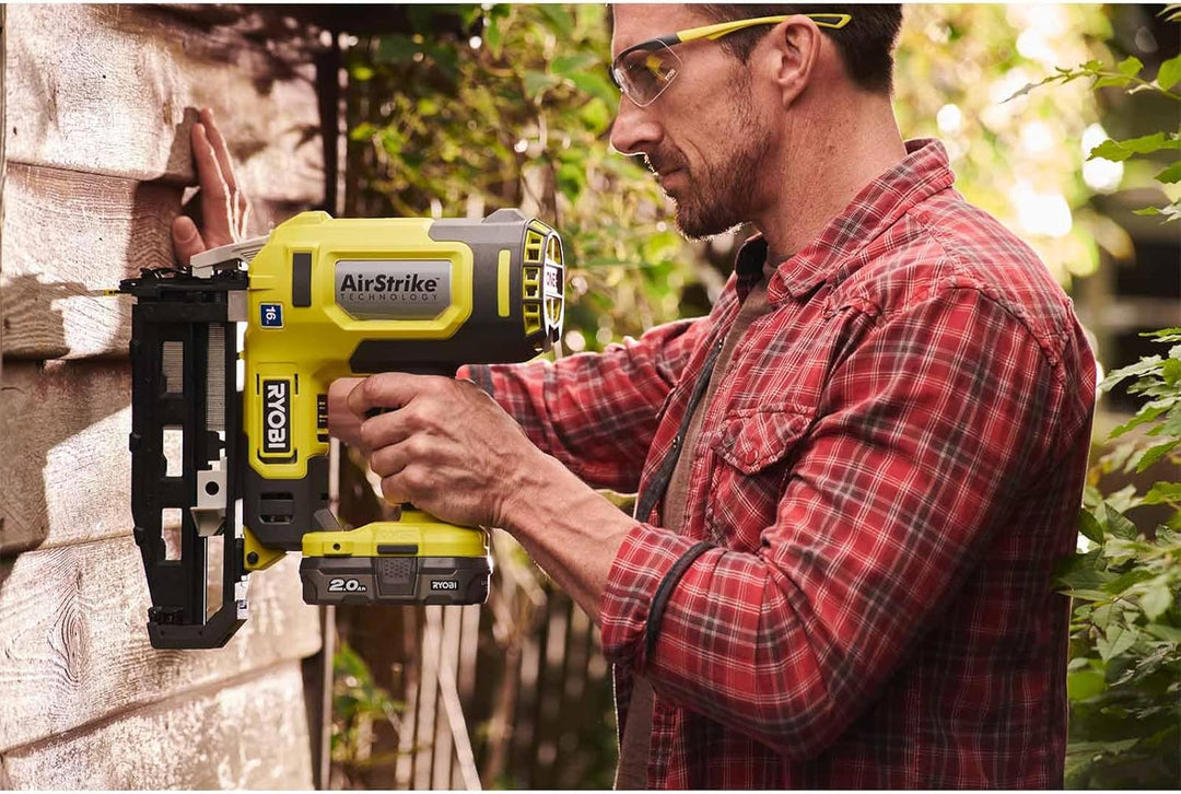 RYOBI 18 V ONE+ Brushless Akku-Nagler Performance R16GN18-0 (Nageldurchmesser von 1,6 mm, Nagellänge