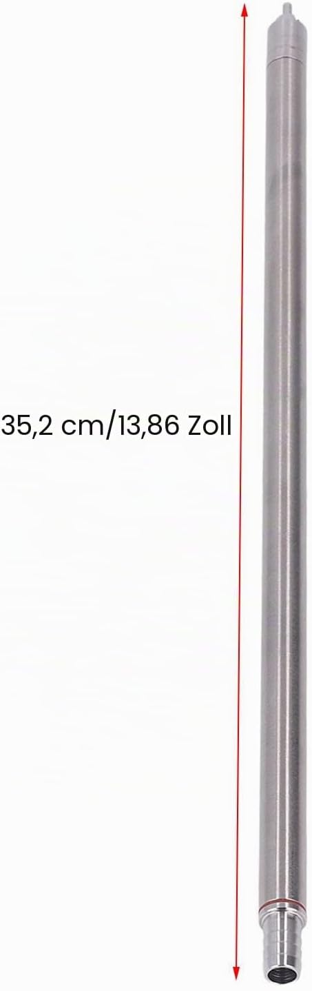 Flaschenfüller, Bier Flaschenfüller, 35,2 cm Edelstahl Federbeladener Bierflaschenfüller,Canning Typ