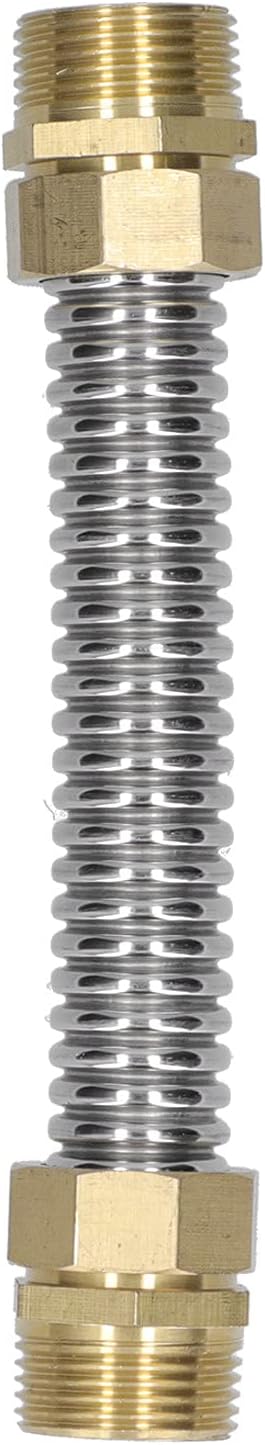 SEAFRONT Wellschlauch, Rostfreier Wellschlauch, Balgrohr, Stahl, Flexibler Verbindungsschlauch für K