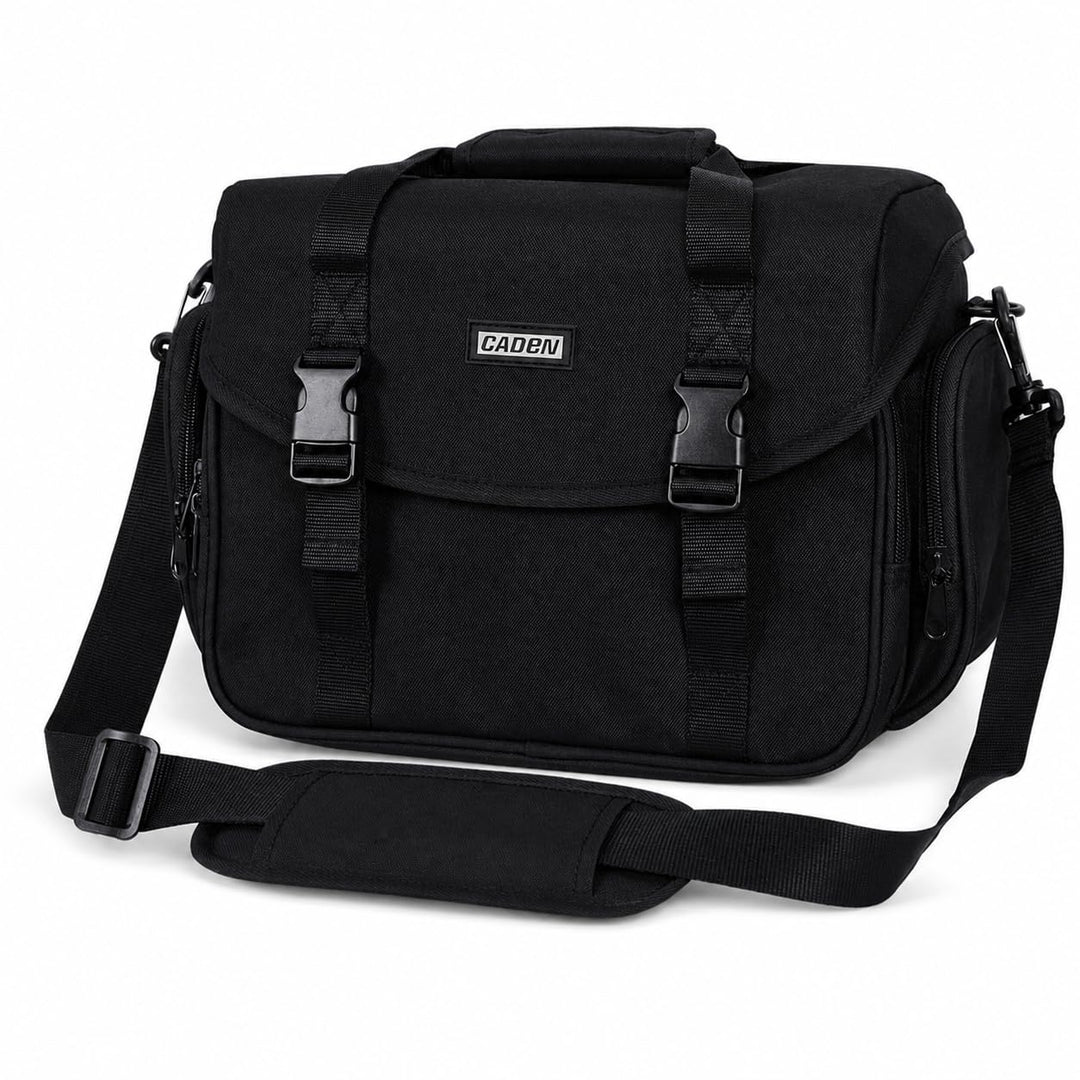 CADeN Kameratasche, fototasche Wasserbeständig Umhängetasche kompakte Sling Schulter Bag für DSLR SL