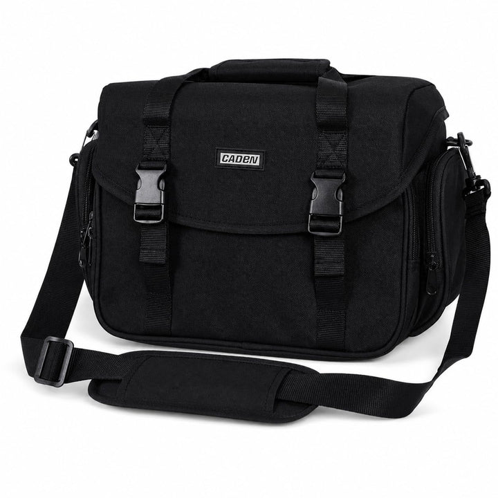 CADeN Kameratasche, fototasche Wasserbeständig Umhängetasche kompakte Sling Schulter Bag für DSLR SL