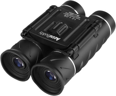 AccuBuddy Fernglas für Erwachsene & Kinder, leichtes & kompaktes Mini-Teleskop mit 12-facher Vergrös