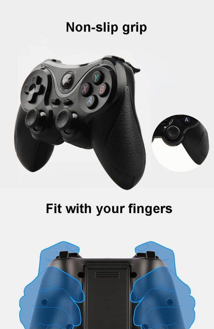 Megadream Android Controller Bluetooth, Wireless Key Mapping Gamepad Joystick für PUBG & COD & mehr,