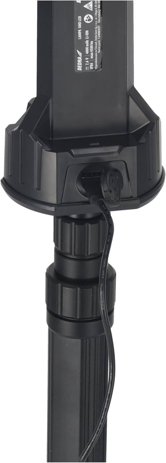 Multifunktionale klappbare LED-Lampe 4500 lm, mit Stativ, zwei Lichtfarben, Powerbank-Funktion, drei
