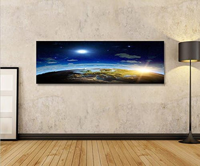 islandburner Bild Bilder auf Leinwand Welt 3D Panorama XXL Poster Leinwandbild Wandbild Dekoartikel