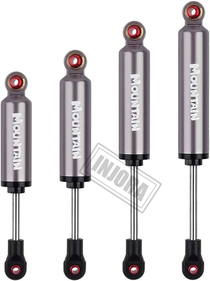 INJORA RC Stossdämpfer RC Shock Absorber RC Dämpfer Set für 1/10 RC Truck Crawler Axial SCX10 90046