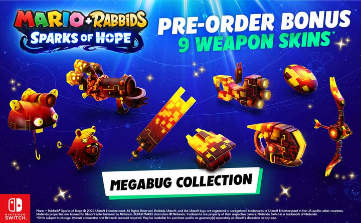 Ubisoft Mario + Rabbids: Sparks of Hope für Switch (Gold Edition) (Deutsche Verpackung) - Nintendo S