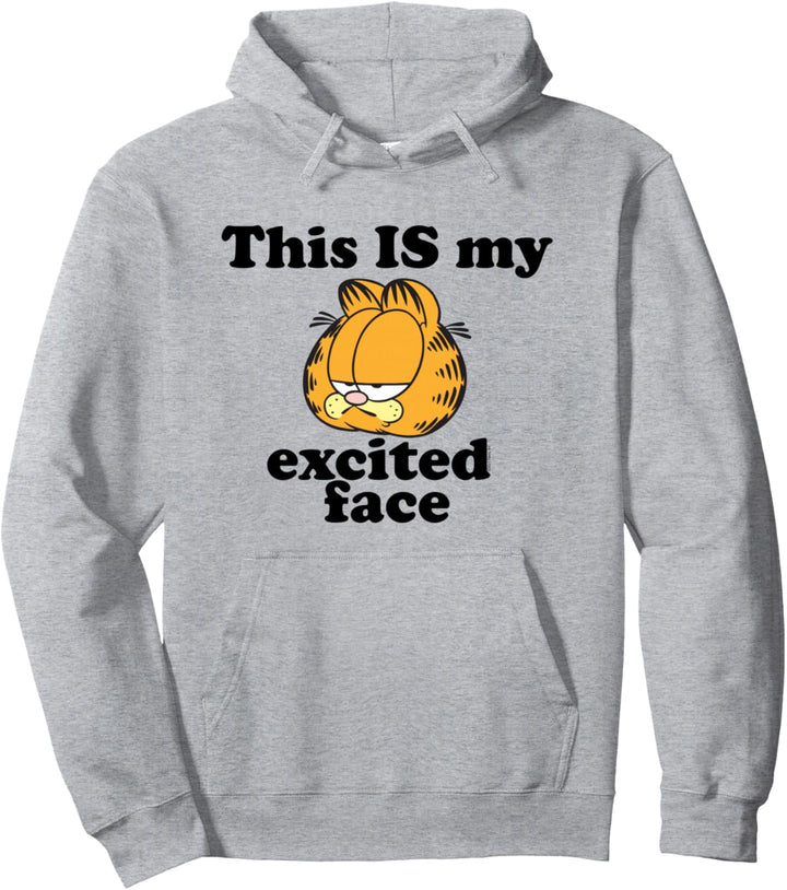 Garfield Das ist mein Aufgeregtes Gesicht Pullover Hoodie