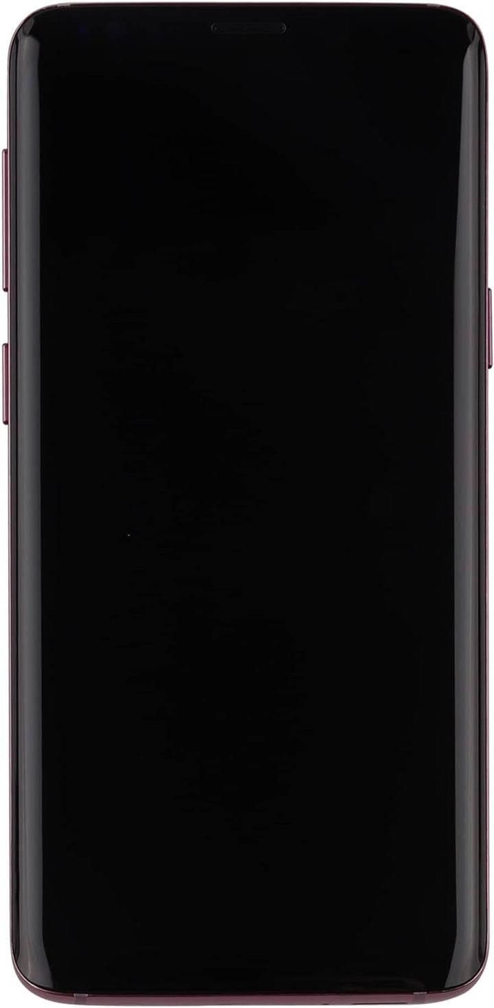 swark LCD Kompatibel mit Samsung Galaxy S9 SM-G960 (Lilac Purple mit Rahmen) LCD Display Touch Scree