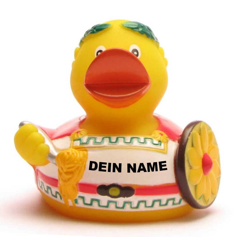 Badeente - personalisierbar (Rom Ente), Rom Ente